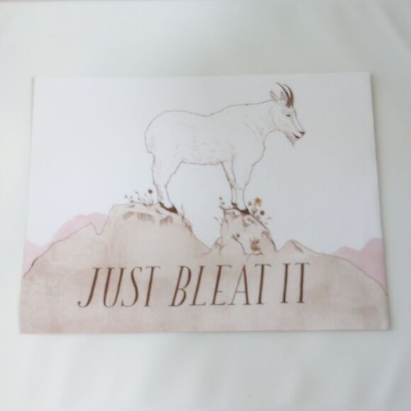 Set of Five Double-sided Frida Clements Farm Animal Pun Prints - Picture 5 of 10